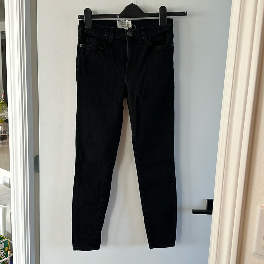Current/Elliott black skinny jeans size 27